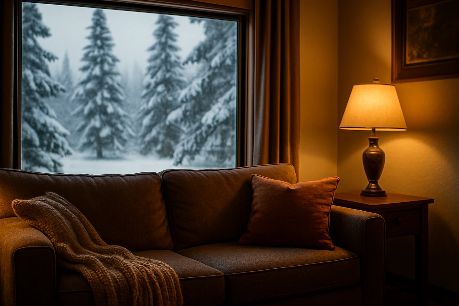 Abbotsford home during winter with focus on appliance protection
