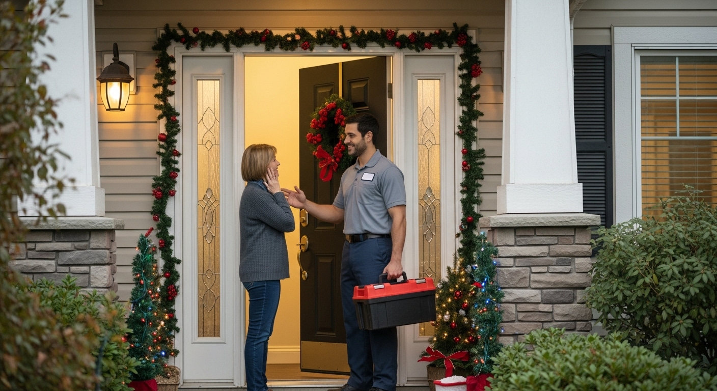 An emergency appliance repair technician providing holiday service in Abbotsford.