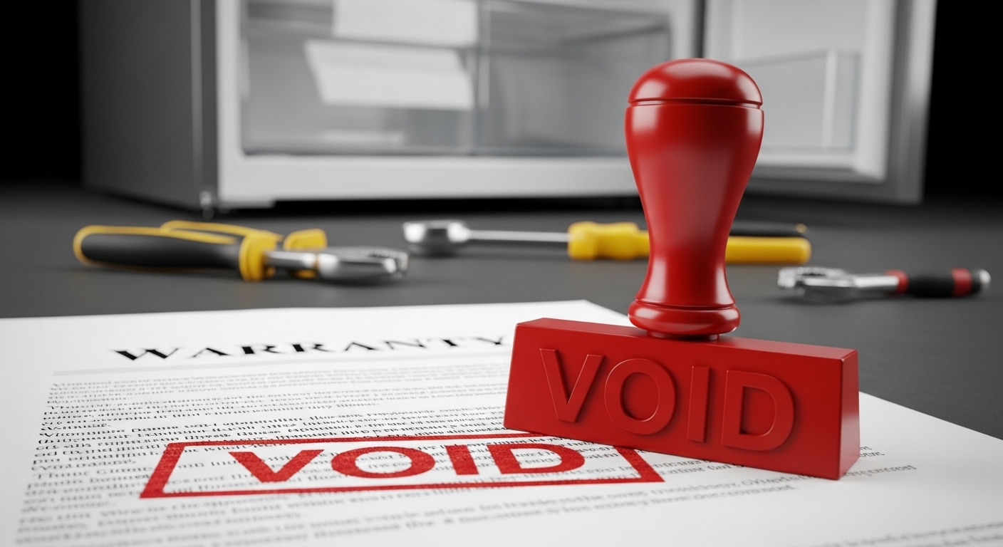 Voided appliance warranty from a DIY installation