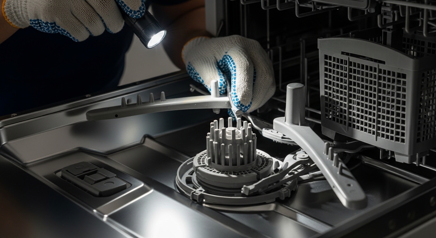 Dishwasher maintenance and noise repair technician in Abbotsford