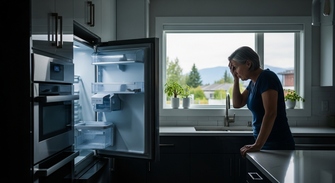 Stressed Abbotsford Homeowner with a Broken Refrigerator